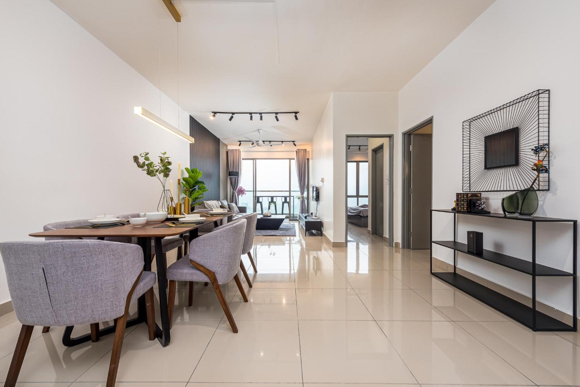 Pangsapuri Serene Modern Family Retreat *